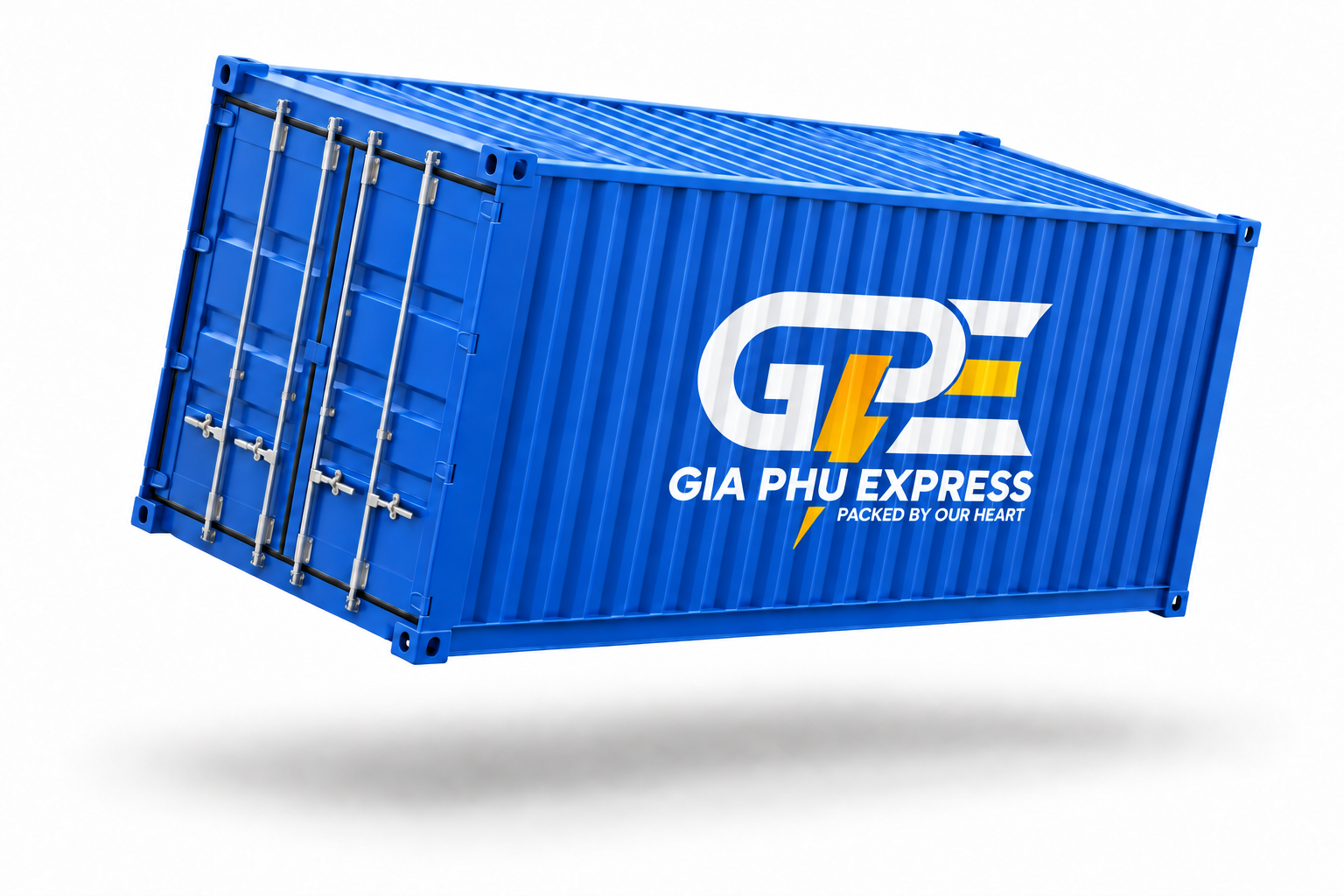 Container xanh Gia Phú Express – vận chuyển nguyên container đi Philippines